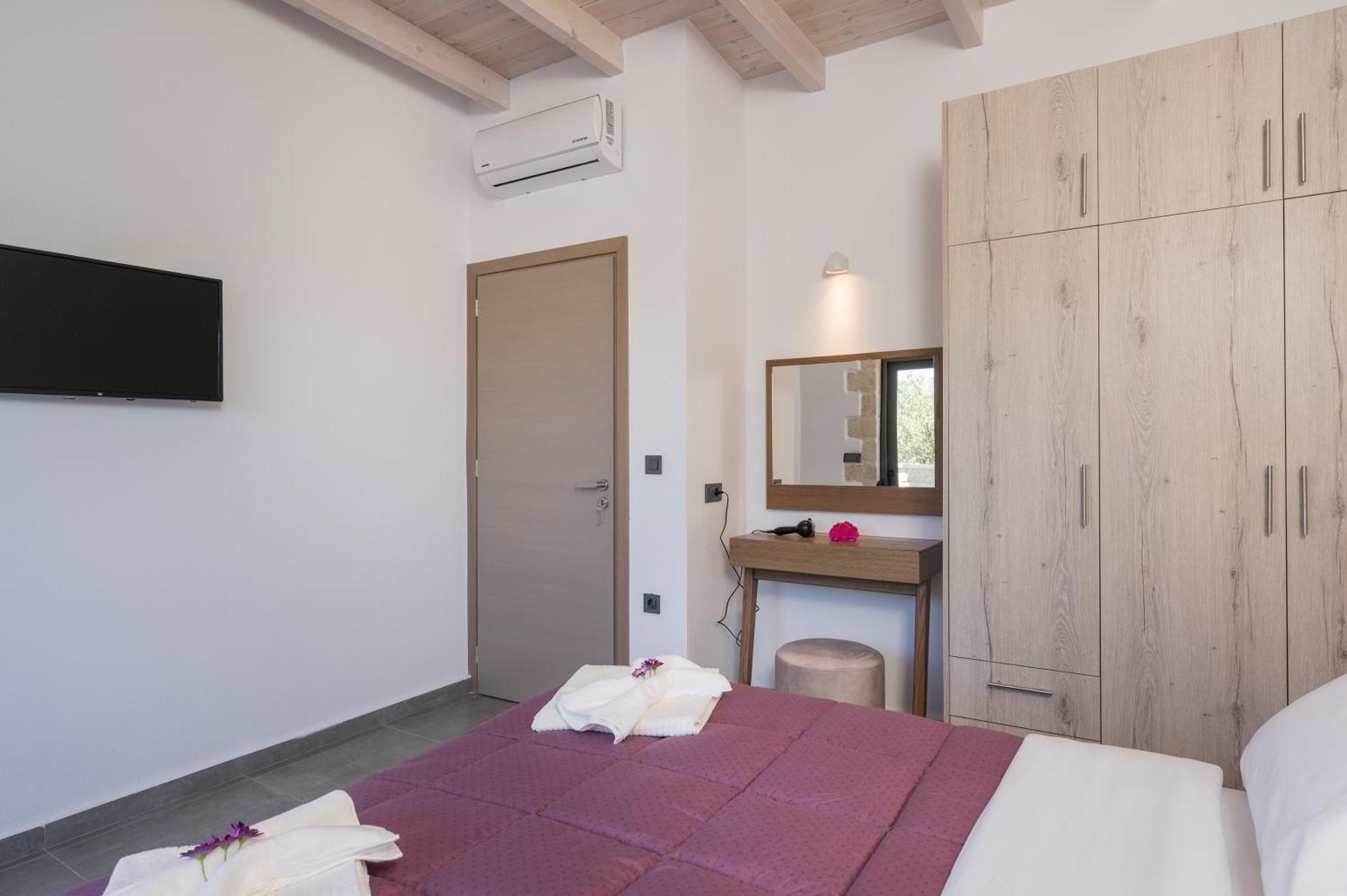 Sun Flower Villas With Sea View Agia Marina Exterior foto